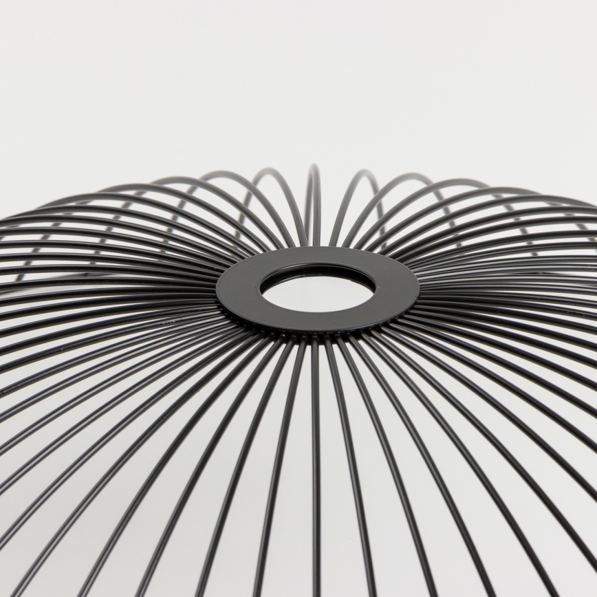 Brilagi - LED virsmas griestu lampa CERIA WIRE 1xE27/40W/230V Ø 60 cm melna/ozols