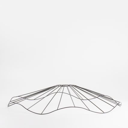 Brilagi - LED virsmas griestu lampa CERIA WIRE 1xE27/40W/230V Ø 80 cm melna/ozols