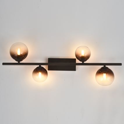 Brilagi - LED virsmas griestu lampa MILLA 4xG9/3W/230V brūna/dūmakaina brūna