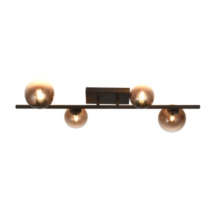 Brilagi - LED virsmas griestu lampa MILLA 4xG9/3W/230V brūna/dūmakaina brūna