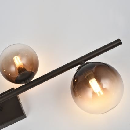 Brilagi - LED virsmas griestu lampa MILLA 4xG9/3W/230V brūna/dūmakaina brūna