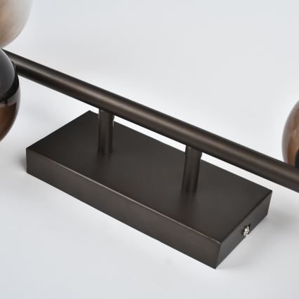 Brilagi - LED virsmas griestu lampa MILLA 4xG9/3W/230V brūna/dūmakaina brūna