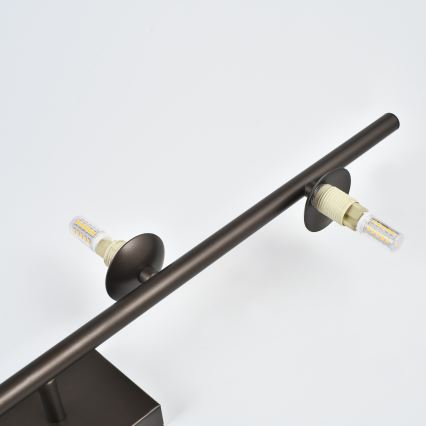 Brilagi - LED virsmas griestu lampa MILLA 4xG9/3W/230V brūna/dūmakaina brūna