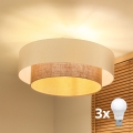 Brilagi - LED virsmas griestu lustra BOHO STILS 3xE27/15W/230V Ø 80 cm