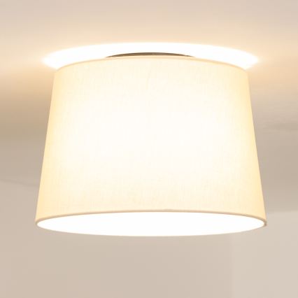 Brilagi - LED virsmas griestu lustra CERIA 1xE27/40W/230V Ø 30 cm, bēša
