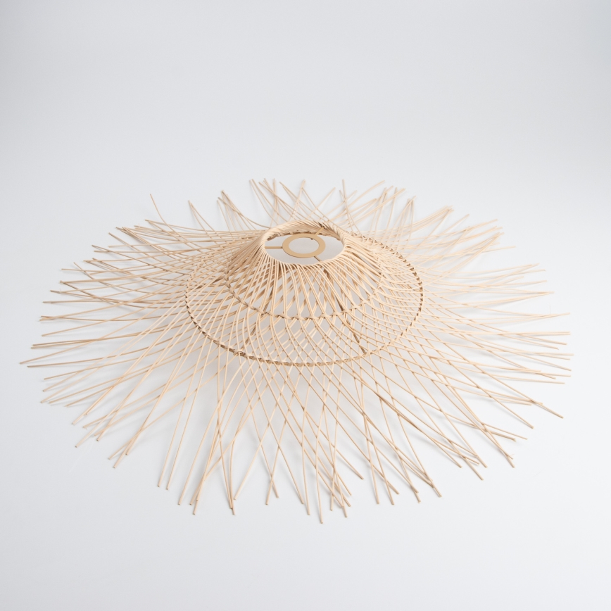 Brilagi - LED virsmas griestu lustra CERIA BOHO 1xE27/60W/230V Ø 100 cm melna/bēša