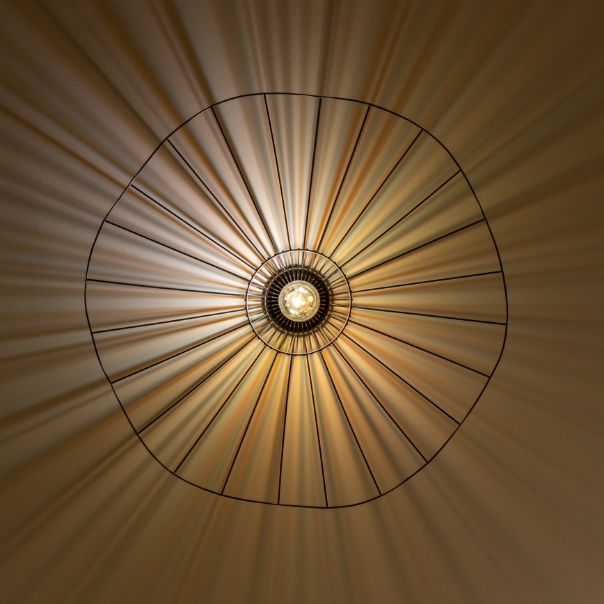 Brilagi - LED virsmas griestu lustrs CERIA WIRE, 1xE27/40W/230V, Ø 80 cm, melns