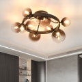 Brilagi - LED virsmas lampa MILLA 10xG9/3W/230V brūna/dūmakaini brūna