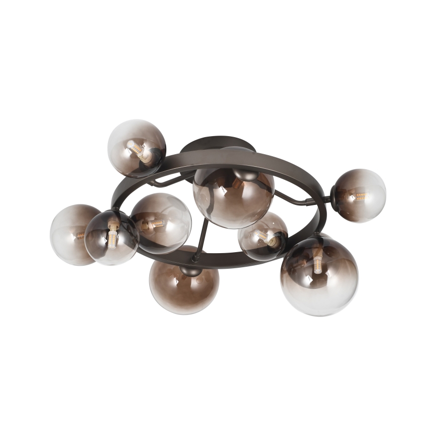 Brilagi - LED virsmas lampa MILLA 10xG9/3W/230V brūna/dūmakaini brūna