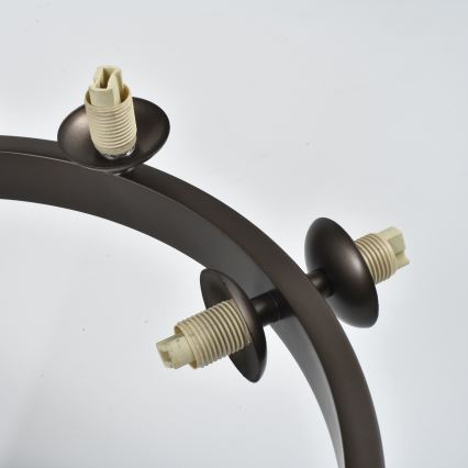 Brilagi - LED virsmas lampa MILLA 10xG9/3W/230V brūna/dūmakaini brūna