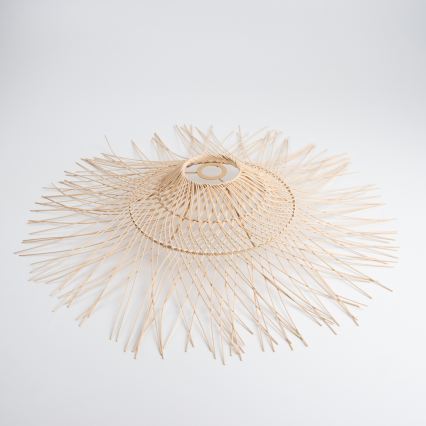 Brilagi - LED virsmas lustrs CERIA BOHO 1xE27/60W/230V Ø 70 cm melns/bēšs