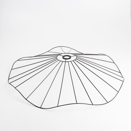 Brilagi - LED virsmas lustrs CERIA WIRE, 1x E27/40W, 230V, Ø 80 cm, melns/ozols