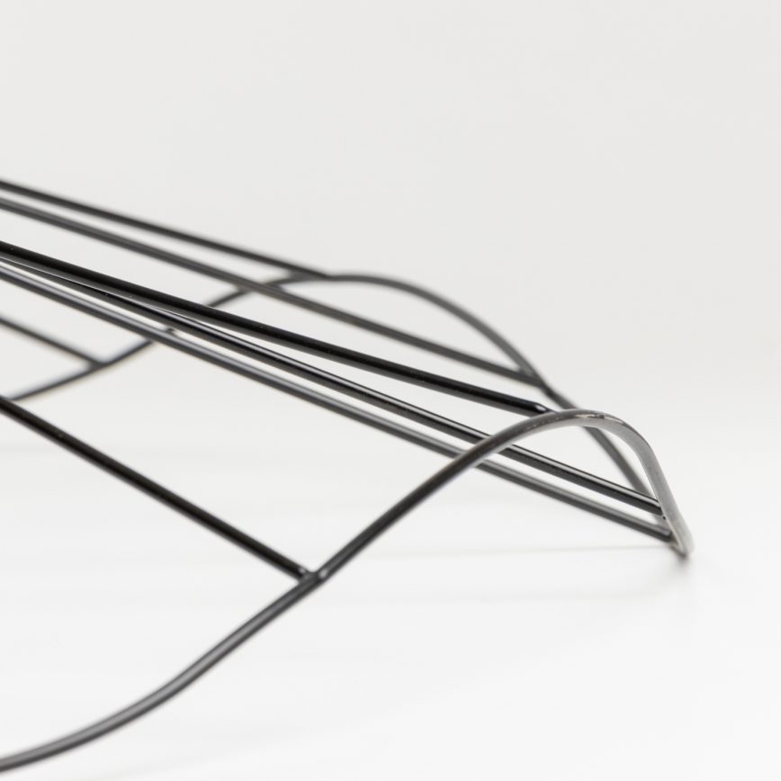 Brilagi - LED virsmas lustrs CERIA WIRE, 1x E27/40W, 230V, Ø 80 cm, melns/ozols