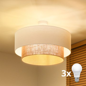 Brilagi - LED virsmas montāžas griestu lampa BOHO STYLE 3xE27/15W/230V Ø 60 cm