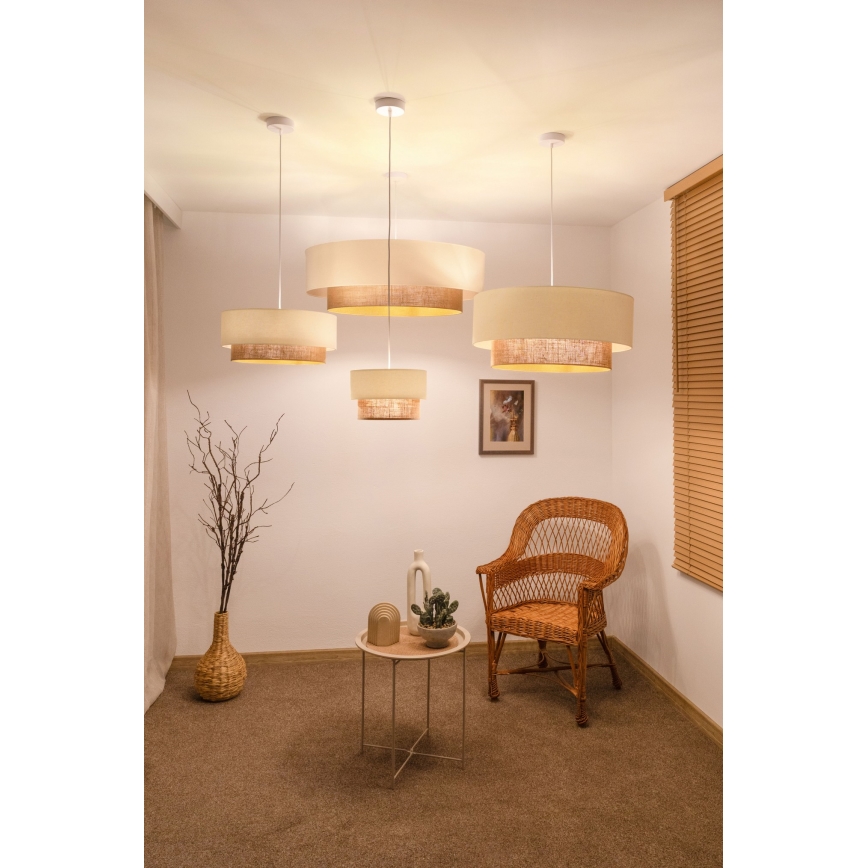 Brilagi - LED virsmas montāžas griestu lampa BOHO STYLE 3xE27/15W/230V Ø 60 cm