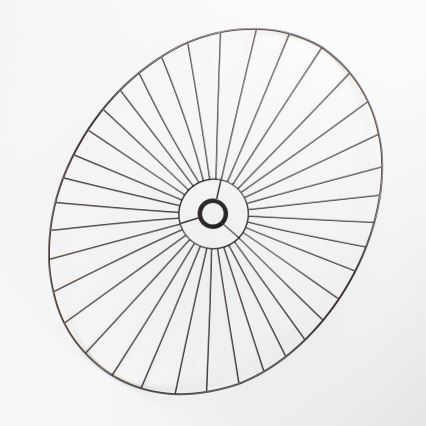 Brilagi - LED virsmas montāžas griestu lampa CERIA WIRE 1xE27/40W/230V 60x80 cm melns/ozols