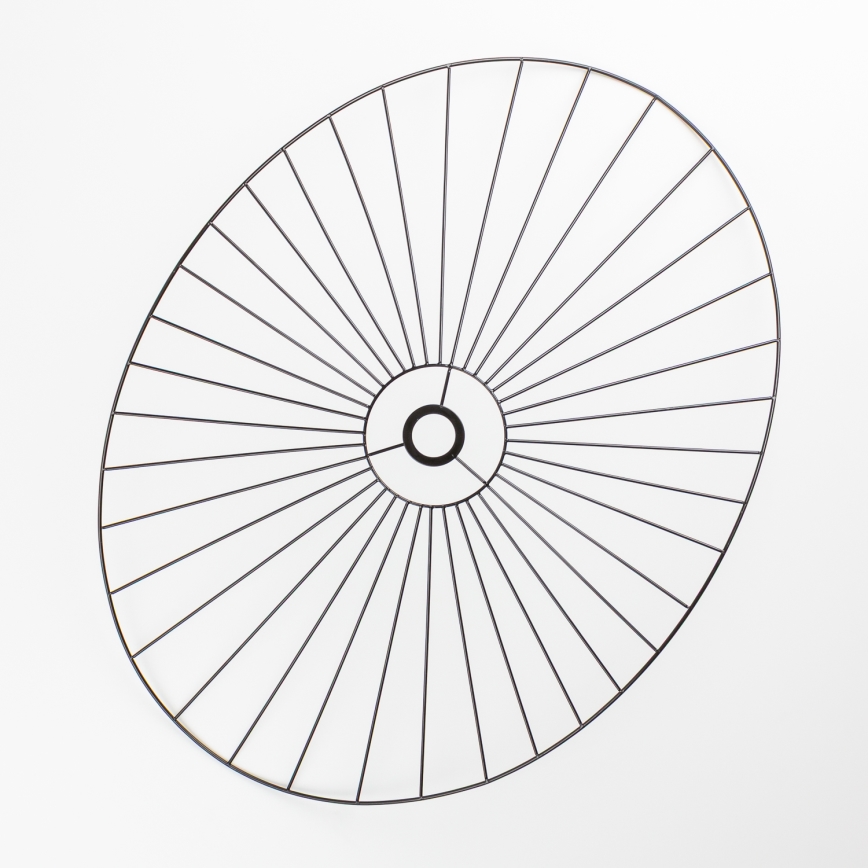 Brilagi - LED virsmas montāžas griestu lampa CERIA WIRE 1xE27/40W/230V 60x80 cm melns/ozols