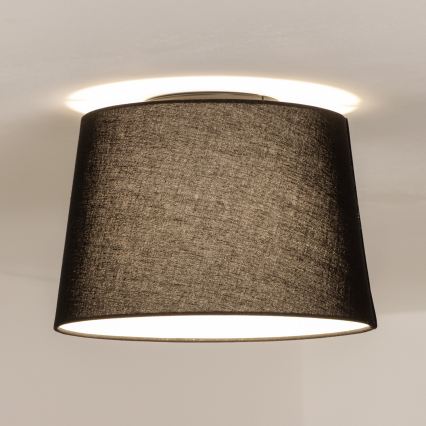 Brilagi - LED virsmas montējamā griestu lampa CERIA 1xE27/40W/230V Ø 30 cm melna