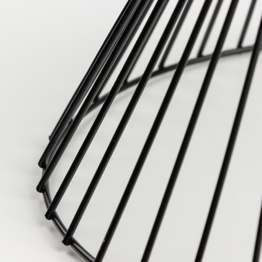 Brilagi - LED virsmas montējamā griestu lampa CERIA WIRE 1xE27/40W/230V Ø 30 cm melna/ozols