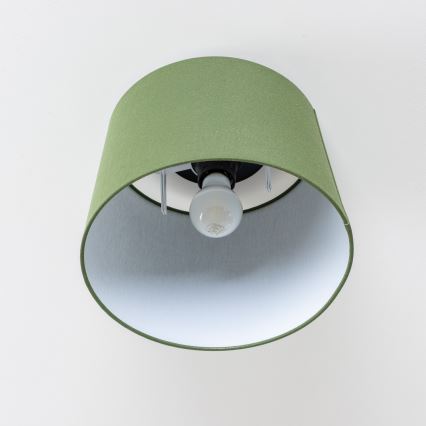 Brilagi - LED virsmas montējamā griestu lustra CERIA 1xE27/40W/230V Ø 30 cm zaļa