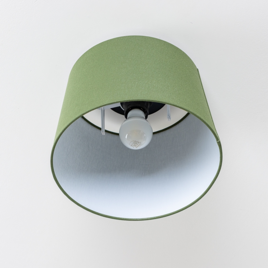 Brilagi - LED virsmas montējamā griestu lustra CERIA 1xE27/40W/230V Ø 30 cm zaļa