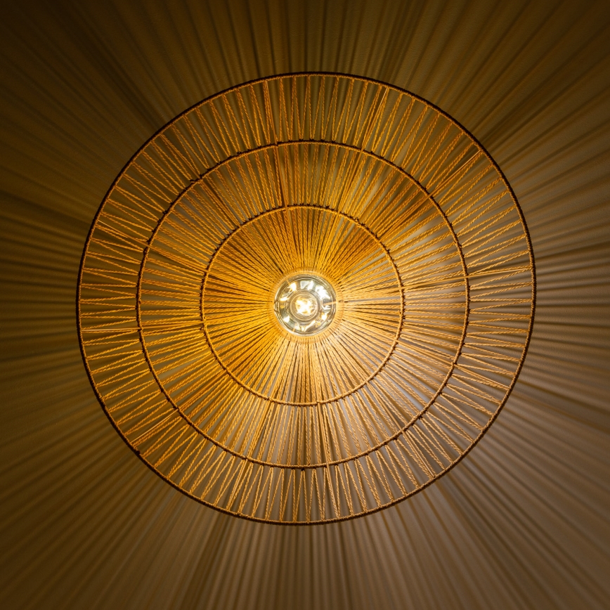 Brilagi - LED virsmas montējamā griestu lustra CERIA BOHO 1xE27/40W/230V Ø 70 cm brūna