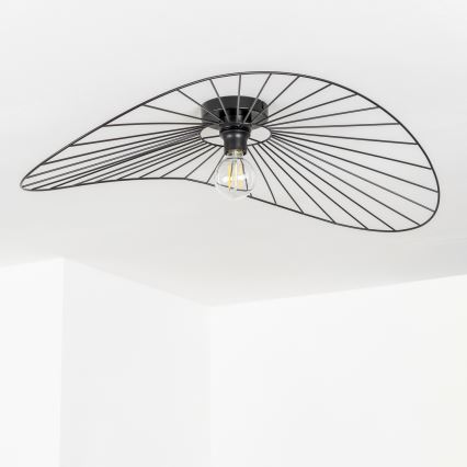 Brilagi - LED virsmas montējamā lustra CERIA WIRE 1xE27/40W/230V 60x80 cm melna