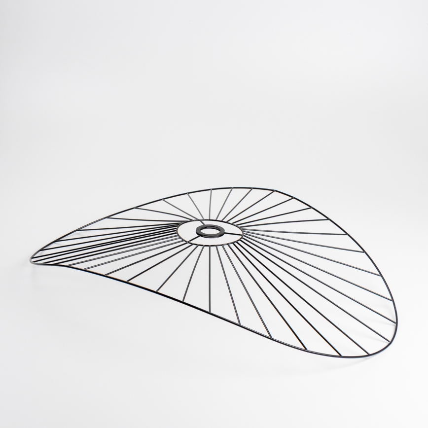 Brilagi - LED virsmas montējamā lustra CERIA WIRE 1xE27/40W/230V 60x80 cm melna