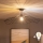 Brilagi - LED virsmas montējamā lustra CERIA WIRE 1xE27/60W/230V Ø 80 cm melna
