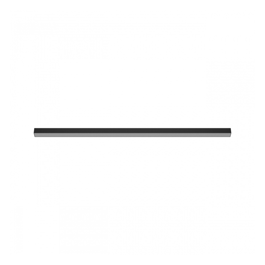 Brilagi - LED Griestu virsmas gaismeklis FULLDAY LED/20/30/40W/230V 2700/4000/6000K 120 cm UGR19 melns