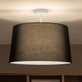 Brilagi - LED virsmas piestiprināma griestu lampa CERIA 1xE27/60W/230V Ø45 cm balta/melna