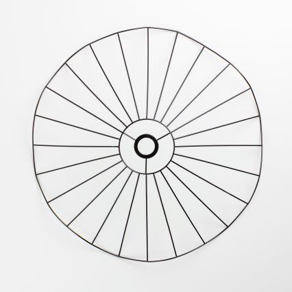 Brilagi - LED virsmas piestiprināma griestu lampa CERIA WIRE 1xE27/40W/230V Ø 60 cm, melna