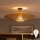 Brilagi - LED virsmas piestiprināma griestu lustra CERIA BOHO 1xE27/60W/230V Ø 70 cm melna/brūna