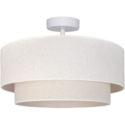 Brilagi - LED virsmas piestiprināma lustra BOHO ECO 1xE27/10W/230V Ø 40 cm krēmkrāsas