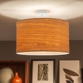 Brilagi - LED virsmas piestiprināms lustrs CERIA 1xE27/60W/230V Ø 45 cm balts/krēmkrāsains