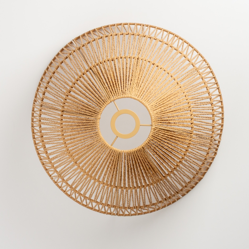 Brilagi - LED virsmas stiprināms griestu lustrs CERIA BOHO 1xE27/40W/230V Ø 70 cm brūna/ozols