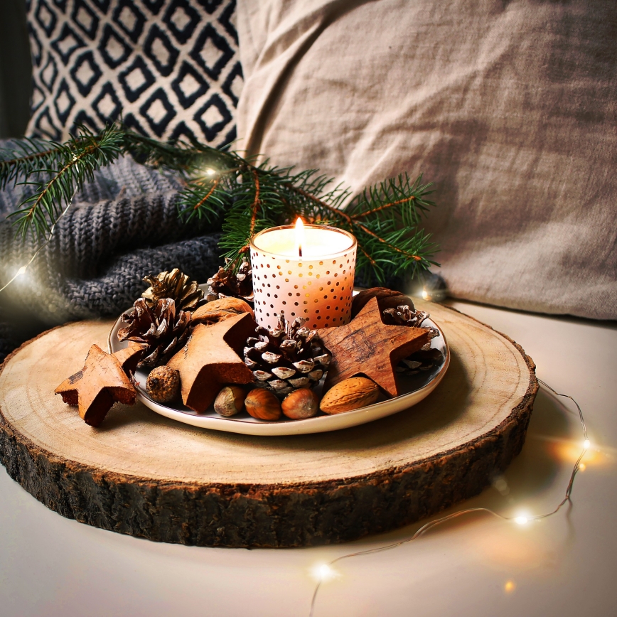 Brilagi - LED virtene 100xLED/3xAA 10m silti balta