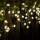 Brilagi - LED virtene 40xLED/3xAA 1,8m silti balta zvaigznes