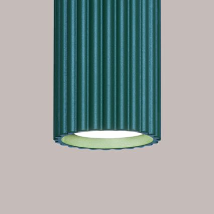 Brilagi - LED virziena gaismeklis CRESTO 1xGU10/10W/230V 10 cm tirkīzs