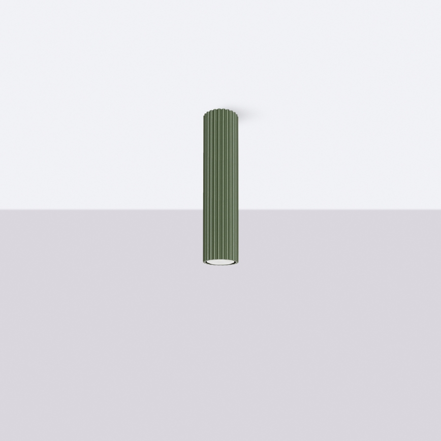 Brilagi - LED virziena gaismeklis CRESTO 1xGU10/10W/230V 30 cm zaļš