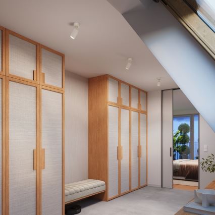 Brilagi - LED virziena gaismeklis CRESTO 1xGU10/10W/230V krēmkrāsas