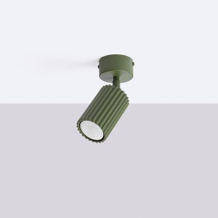 Brilagi - LED virziena gaismeklis CRESTO 1xGU10/10W/230V zaļš