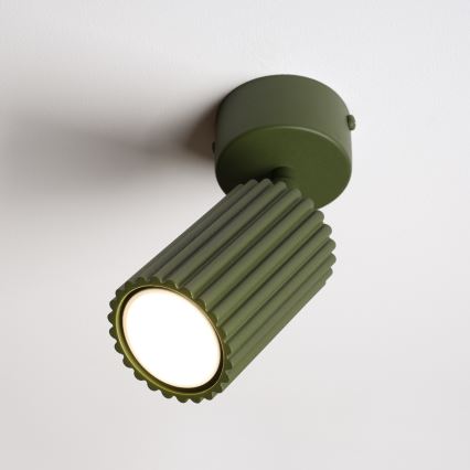 Brilagi - LED virziena gaismeklis CRESTO 1xGU10/10W/230V zaļš