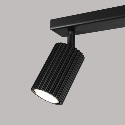 Brilagi - LED virziena gaismeklis CRESTO 2xGU10/10W/230V melns