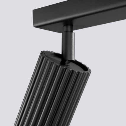 Brilagi - LED virziena gaismeklis CRESTO 2xGU10/10W/230V melns