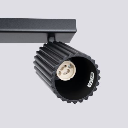 Brilagi - LED virziena gaismeklis CRESTO 2xGU10/10W/230V melns