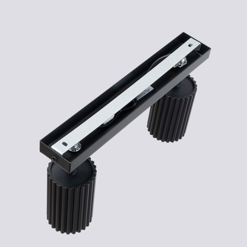 Brilagi - LED virziena gaismeklis CRESTO 2xGU10/10W/230V melns