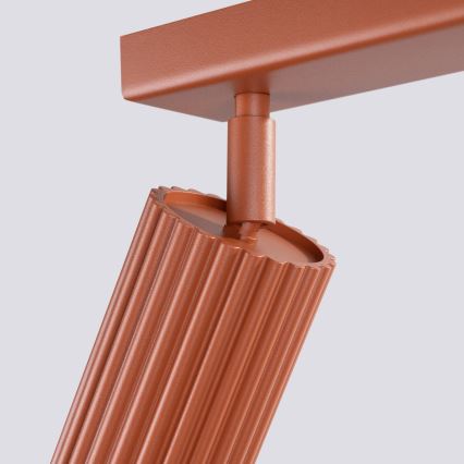 Brilagi - LED virziena gaismeklis CRESTO 2xGU10/10W/230V sarkans