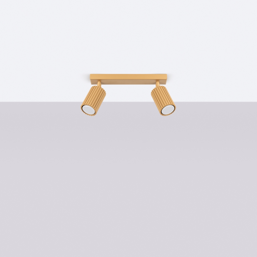 Brilagi - LED virziena gaismeklis CRESTO 2xGU10/10W/230V zelta