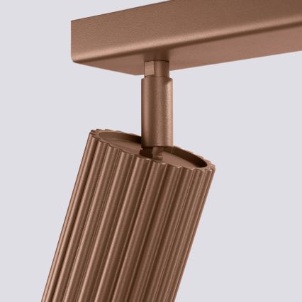 Brilagi - LED virziena gaismeklis CRESTO 3xGU10/10W/230V brūns